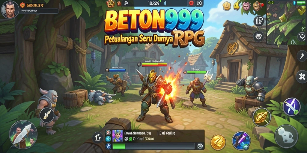 Tampilan gameplay <strong>BETON999</strong> yang menarik dalam misi petualangan RPG.