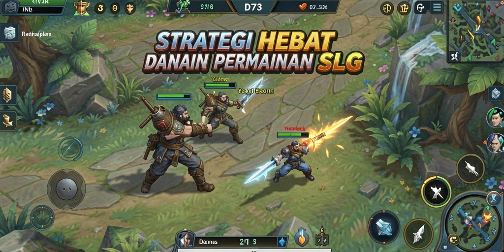 Tampilan gameplay menarik dan menantang dari D73.