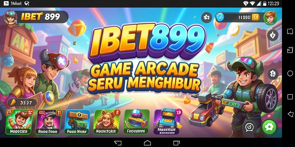 Screenshot menampilkan aksi seru di game Arcade IBET899.