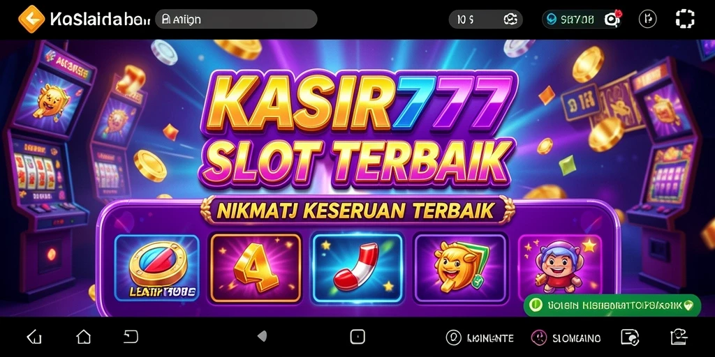Tampilan gameplay KASIR777 yang penuh warna dan menarik.