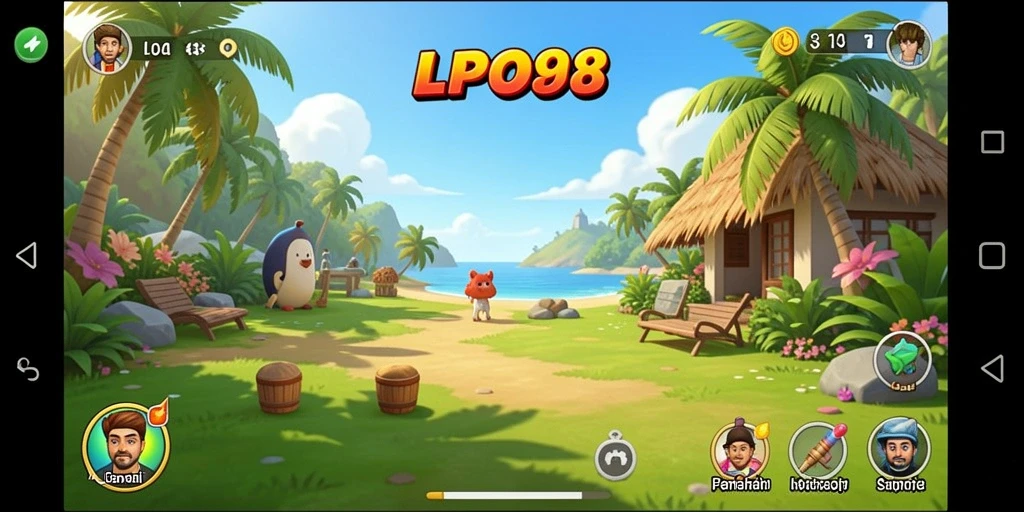 Screenshot gameplay LPO88 yang menunjukkan keasyikan bermain.