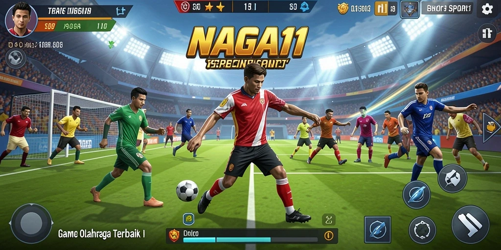 Tangkapan layar menunjukkan gameplay mendebarkan dari NAGA11.