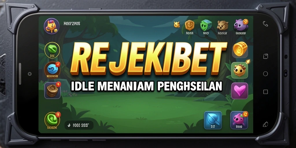 Screenshot gameplay REJEKIBET yang menarik dan penuh warna.