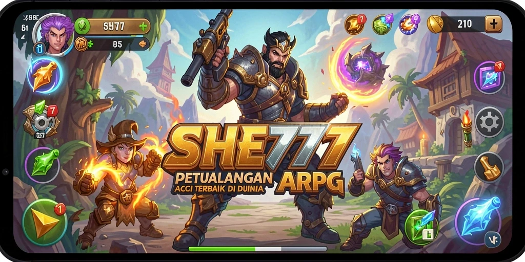 Tampilan menarik dari gameplay SHE777 yang seru.