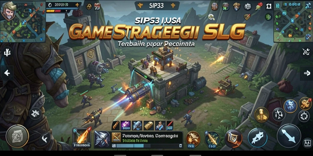 Tampilan gameplay menarik dan dinamis dari SIP33 yang penuh strategi.