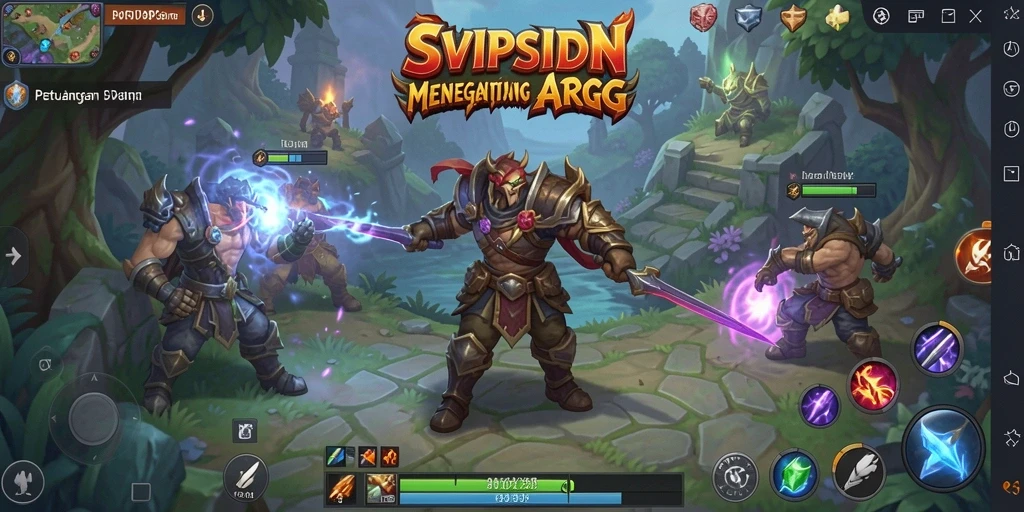 Screenshot gameplay ARPG di SVIPSIDN menampilkan aksi seru dan grafis menarik.