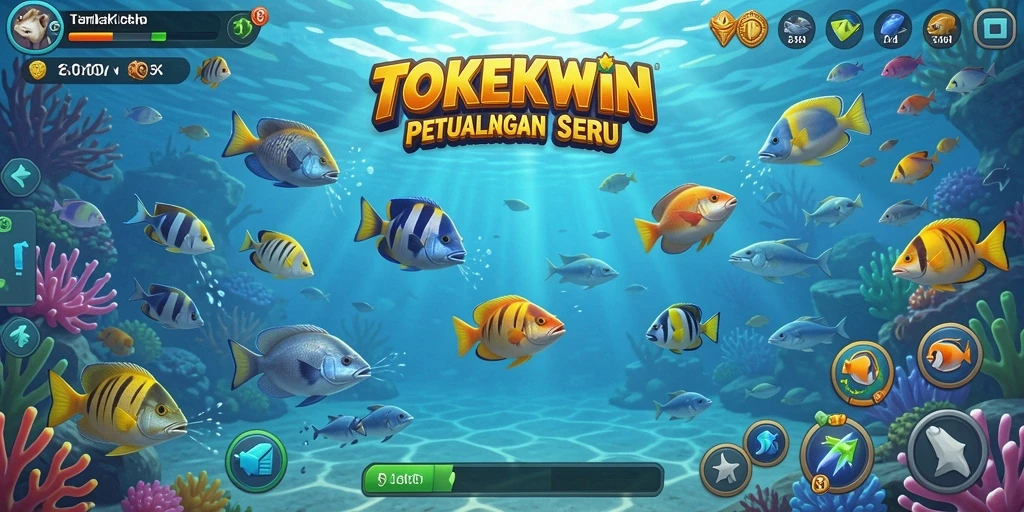 Tampilan gameplay seru dari TOKEKWIN yang menantang.