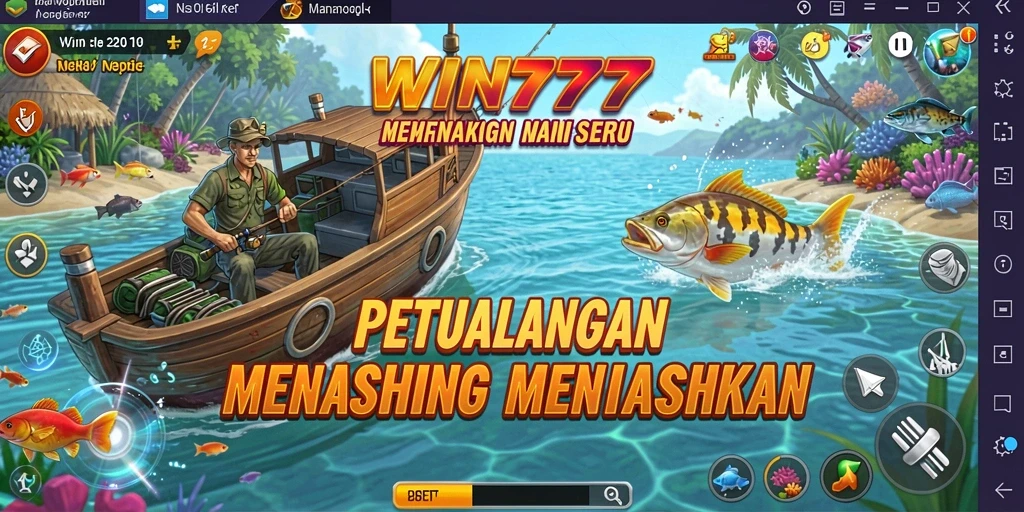 Gameplay menarik di WIN777 dengan berbagai jenis ikan.