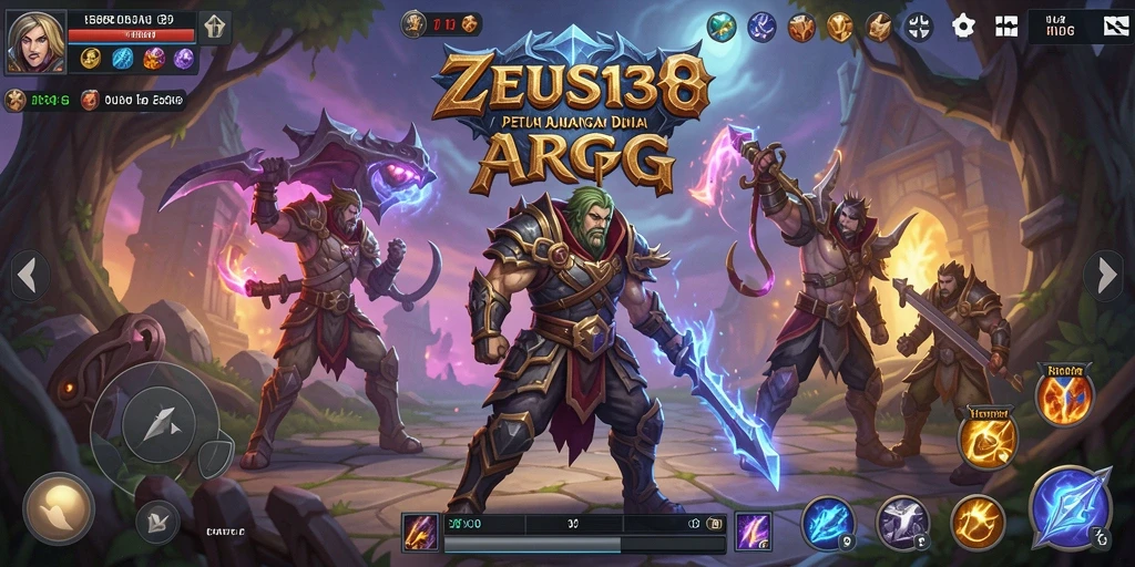 Gambaran gameplay mendebarkan dalam dunia ARPG ZEUS138.